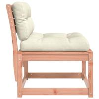 Tuinbanken met kussens 2 st massief douglashout - thumbnail