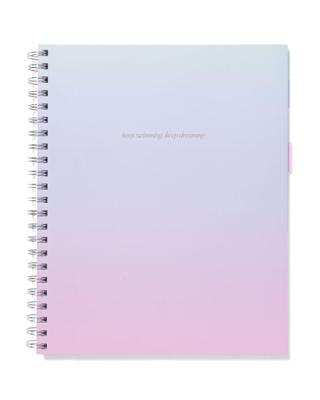 HEMA 10-in-1 collegeblok A4 gelinieerd ombré