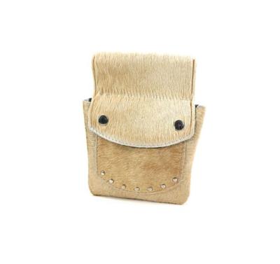 Riembuidel heuptasje portemonnee koeienvacht Beige Riembuidel heuptasje portemonnee koeienvacht Beige