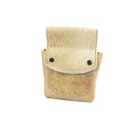 Riembuidel heuptasje portemonnee koeienvacht Beige - thumbnail