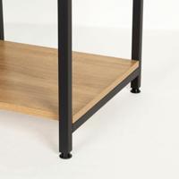 Jassenrek met schap Max Home Staal Melamine spaanderplaat Minimalist 102 x 180 x 40 cm - thumbnail