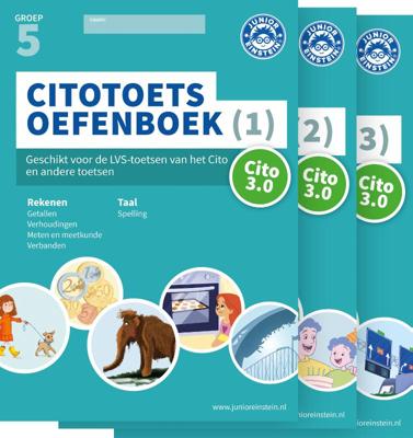 Citotoets Oefenboeken deel 1, 2 en 3 groep 5 (Paperback) Citotoets Oefenboeken deel 1, 2 en 3 groep 5 (Paperback)