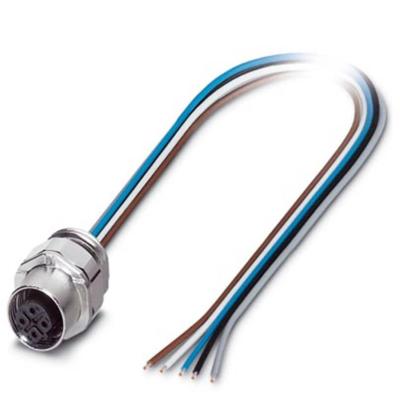 Phoenix Contact 1519998 Sensor/actuator inbouwconnector M12 Aantal polen (sensoren): 5 Bus, inbouw 0.50 m 1 stuk(s) Phoenix Contact 1519998 Sensor/actuator inbouwconnector M12 Aantal polen (sensoren): 5 Bus, inbouw 0.50 m 1 stuk(s)