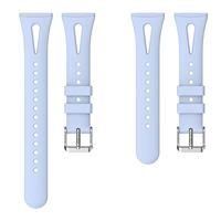 Fitbit Versa 3 & 4 / Sense 1 & 2 - Sportbandje druppel design - Large - Lila - thumbnail