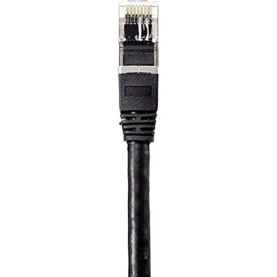 Renkforce RF-4538208 RJ45 Netwerkkabel, patchkabel CAT 6A S/FTP 60.00 m Zwart Geschikt voor buiten 1 stuk(s)