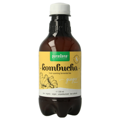 Purasana Kombucha Tea Ginger Purasana Kombucha Tea Ginger