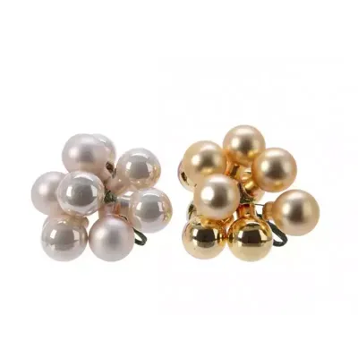 Glazen kerstballen bundel 10 goud