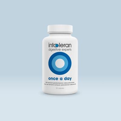 Once a Day - 92 Capsules | Lactose Intolerantie | 1 capsule per dag | Probiotica | 6 probioticastammen met 10 miljard levende bacteriën
