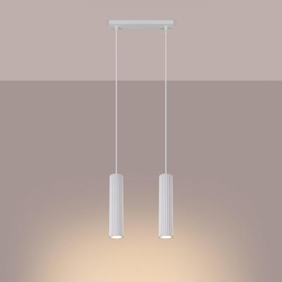 Hanglamp KARBON 2 wit