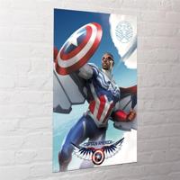 Poster Marvel - Captain America - Flying 61x91,5cm - thumbnail