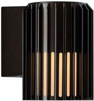 Enzo Nordlux wandlamp aludra rond e27 zwart ip54 - 4800940 - thumbnail