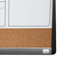 Nobo combibord, kurk en magnetische whiteboard maandplanner, ft 58,5 x 43 cm - thumbnail