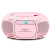 Radio CD - MEDION - FM - 2x2,2W RMS - Roze - thumbnail