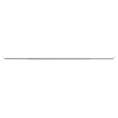 VidaXL Gordijnrails 2 st 90-130 cm aluminium wit en zilverkleurig VidaXL Gordijnrails 2 st 90-130 cm aluminium wit en zilverkleurig