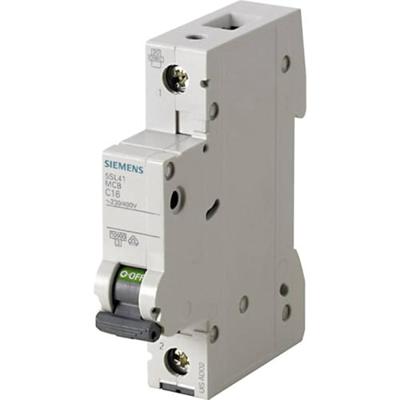 Siemens 5SL41107 Siemens Dig.Industr. Zekeringautomaat 1-polig 10 A 230 V, 400 V Siemens 5SL41107 Siemens Dig.Industr. Zekeringautomaat 1-polig 10 A 230 V, 400 V