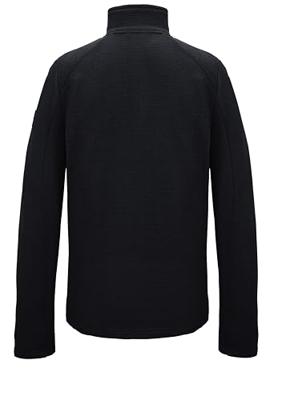 Killtec KOS 92 Power Stretch Fleece Heren Black Blue S Killtec KOS 92 Power Stretch Fleece Heren Black Blue S
