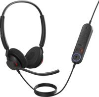 Jabra Engage 40 Over Ear headset Kabel Stereo Zwart Ruisonderdrukking (microfoon) Volumeregeling Telefoon - thumbnail