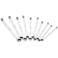 Vigor V7031 Ringsleutel met ratelset 10-delig Sleutelbreedte (metrisch) 10 - 19 mm - thumbnail