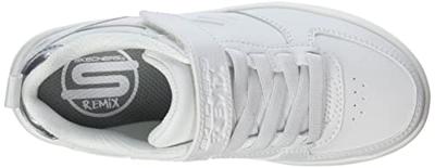 Skechers Sport Court 92 - Show Maddox 400623L/WHT Wit-27 maat 27