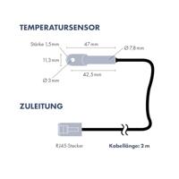 H-Tronic TS125 Version 3 Temperatuurschakelaar 125 - -55 °C - thumbnail