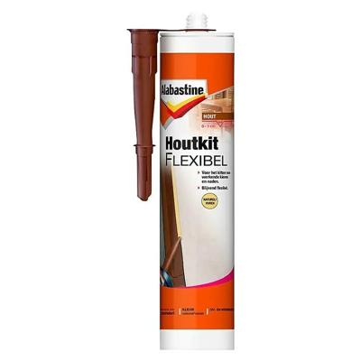 Houtkit flexibel naturel 300 ml Alabastine - Alabastine