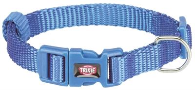TRIXIE HALSBAND HOND PREMIUM ROYAL BLAUW 22-35X1 CM