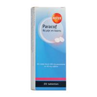 Roter Paracof Tabletten 500mg / 50mg - thumbnail