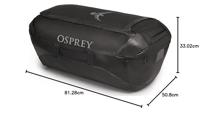 Osprey Transporter 120 Duffel Black O/S - thumbnail