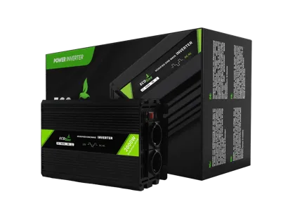 EcoLine - Omvormer 12V Naar 220V/230V - 2000w Vermogen - Gemodificeerde sinus - Spanningomvormer