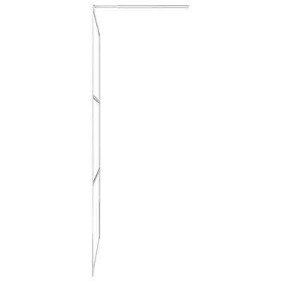 VidaXL Inloopdouchewand mat 90x195 cm esg-glas