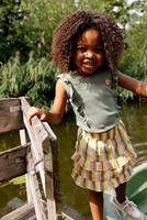 Quapi Meisjes rok - Ticha - AOP Multi lines - thumbnail