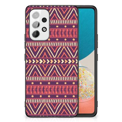 Samsung Galaxy A53 Back Case Aztec Paars