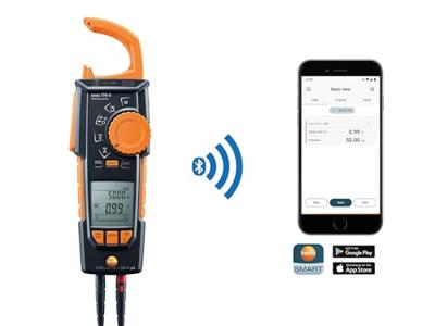 testo 770-3 Stroomtang Digitaal CAT III 1000 V, CAT IV 600 V Weergave (counts): 6000 testo 770-3 Stroomtang Digitaal CAT III 1000 V, CAT IV 600 V Weergave (counts): 6000