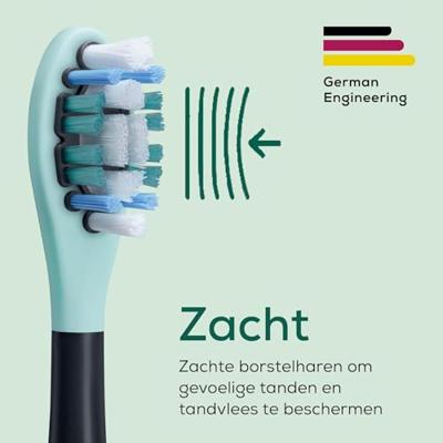 Beurer Bürstenköpfe Prem. Protection Plus 4 St. 10523 Reserve borstels Zwart, Turquoise