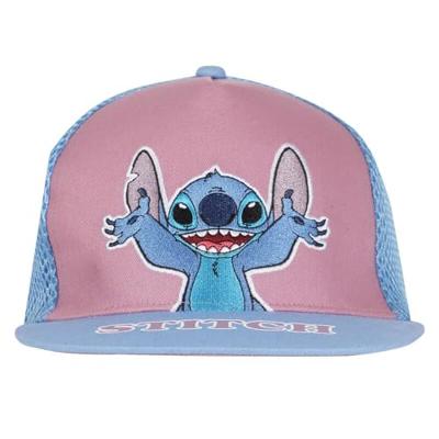 Lilo & Stitch Curved Bill Cap Stitch Standing