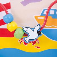 Bigjigs houten activiteitenbord zee - thumbnail