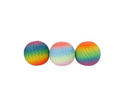 Fidget Regenboog Stressbal, 7cm