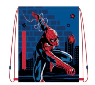 Undercover Gymtas spiderman - 40x30cm