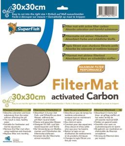 Superfish Carbon Pad 45x25 cm - pH-Neutrale Vijverfilter voor Helder Water - thumbnail