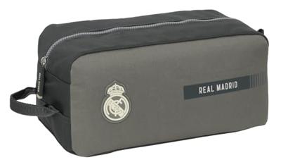 Reisschoenenrek Real Madrid C.F. Grijs 34 x 15 x 18 cm Reisschoenenrek Real Madrid C.F. Grijs 34 x 15 x 18 cm