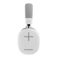 T'NB Bounce Draadloze over-ear hoofdtelefoon, comfortabel en betoverend, met bluetooth-verbinding, stereogeluid met geïntegreerde microfoon, batterijduur tot 50 uur, wit - thumbnail