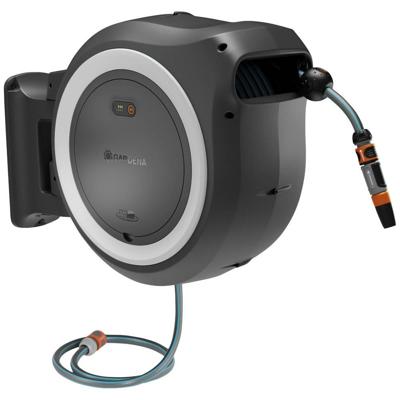 GARDENA Power Roll XXL 18647-55 Accu-slanghaspel voor aan de muur Grijs-wit 40 m 1 stuk(s) GARDENA Power Roll XXL 18647-55 Accu-slanghaspel voor aan de muur Grijs-wit 40 m 1 stuk(s)