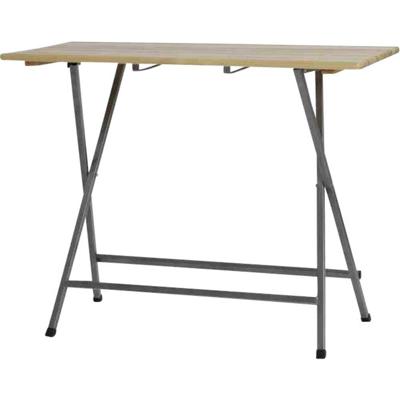 FUNSTAR 101739 Tuintafel Staal, Dennenhout Grijs, Natuur FUNSTAR 101739 Tuintafel Staal, Dennenhout Grijs, Natuur