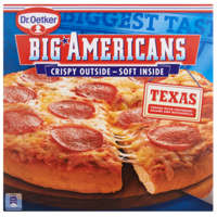 Dr. Oetker Big Americans Pizza Texas 435 g bij Jumbo - thumbnail