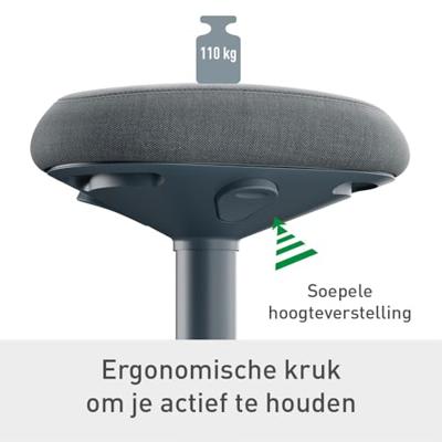 Leitz Stahulp Donkergrijs 65450089