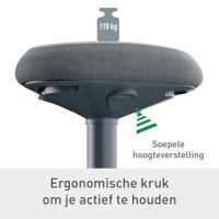 Leitz Stahulp Donkergrijs 65450089 - thumbnail