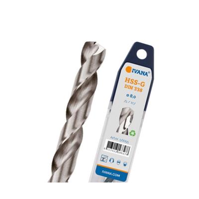 Ivana 56050 HSS-G spiraalboor DIN338 splitpoint 6,0 mm