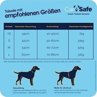Hondentuigje Company of Animals Carsafe Crash Tested Blauw 34 cm Voor op reis XS - thumbnail