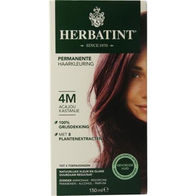 Herbatint Haarverf Gel - 4M Mahony Kastanje Herbatint Haarverf Gel - 4M Mahony Kastanje