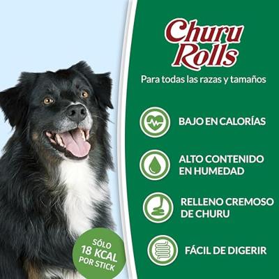 INABA DOG CHURU ROLLS CHICKEN RECIPE WRAPS